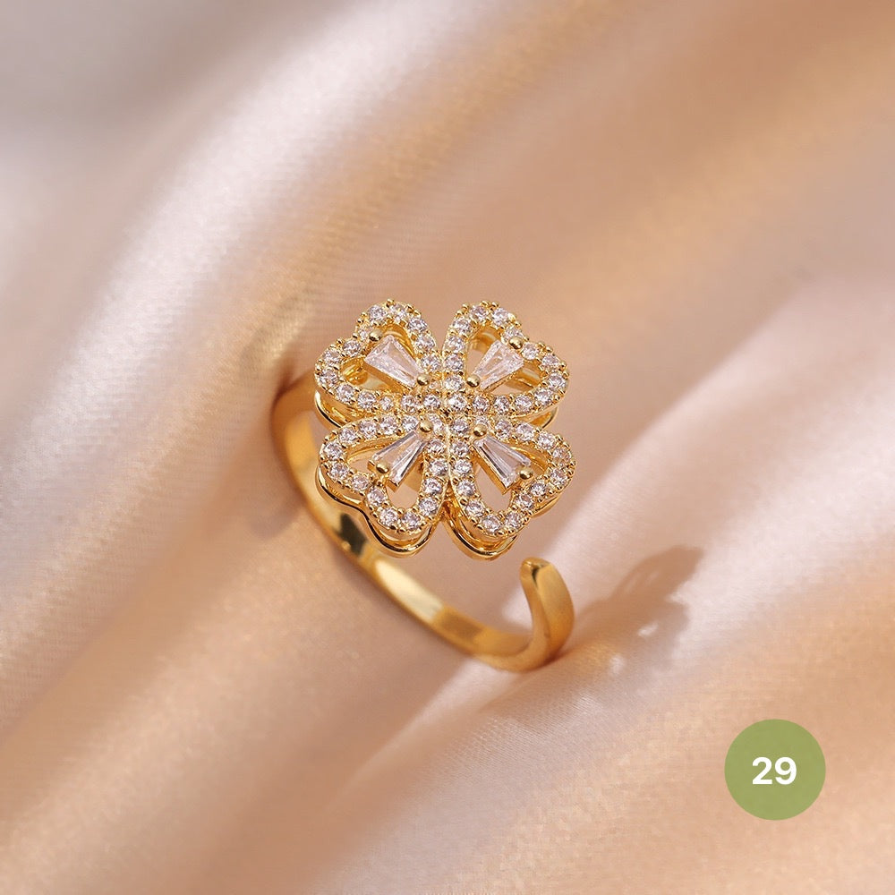 Golden Spinner Ring