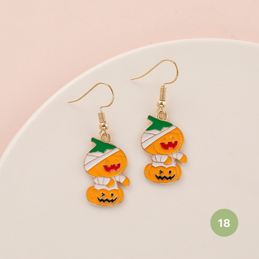 Halloween Spooky Dangle Earrings