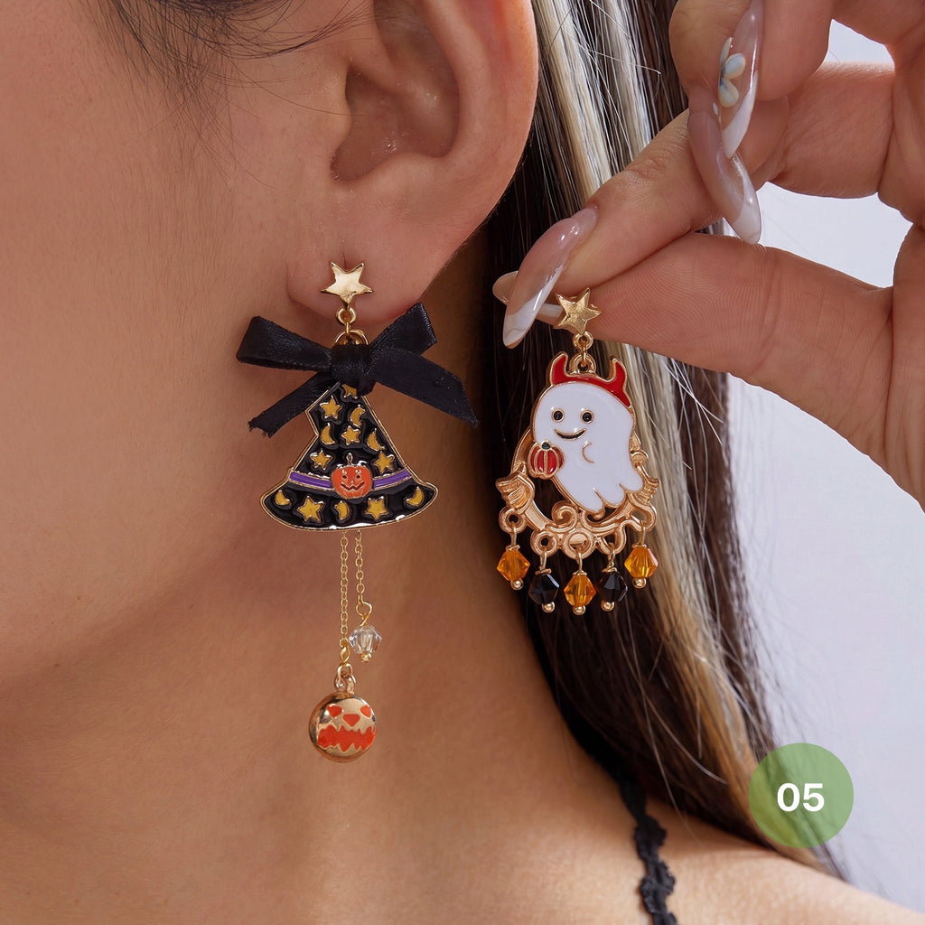 Fancy Halloween Dangle Earrings