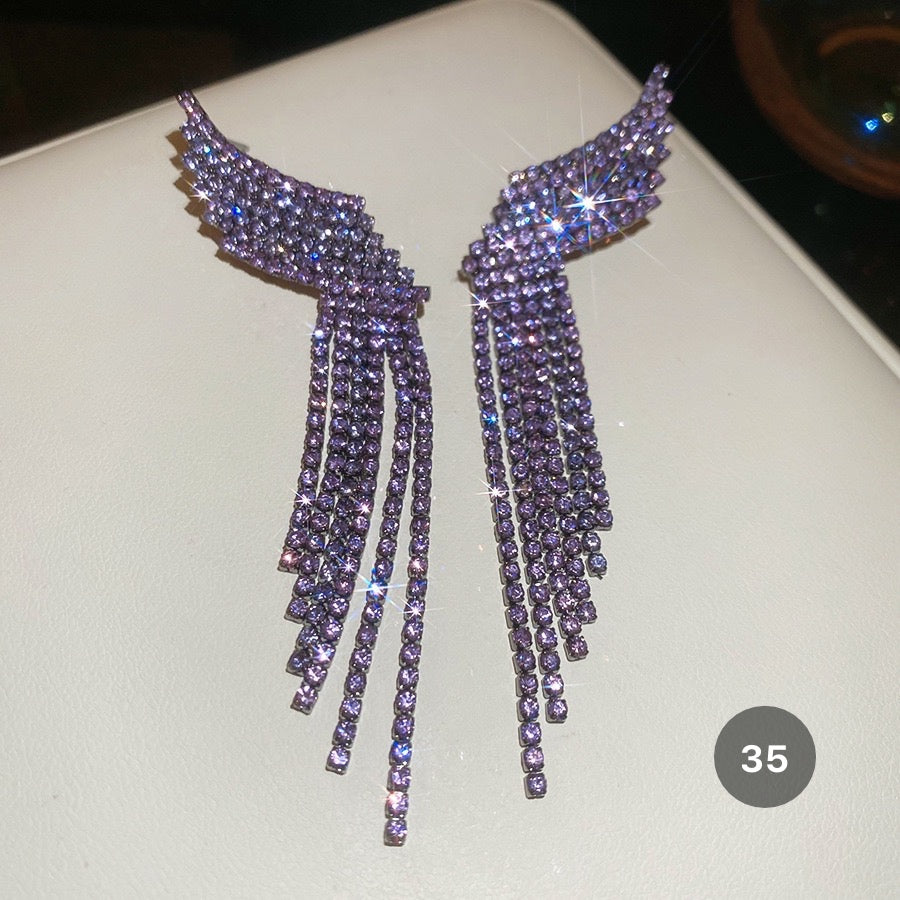Purple Series Luxury Earrings