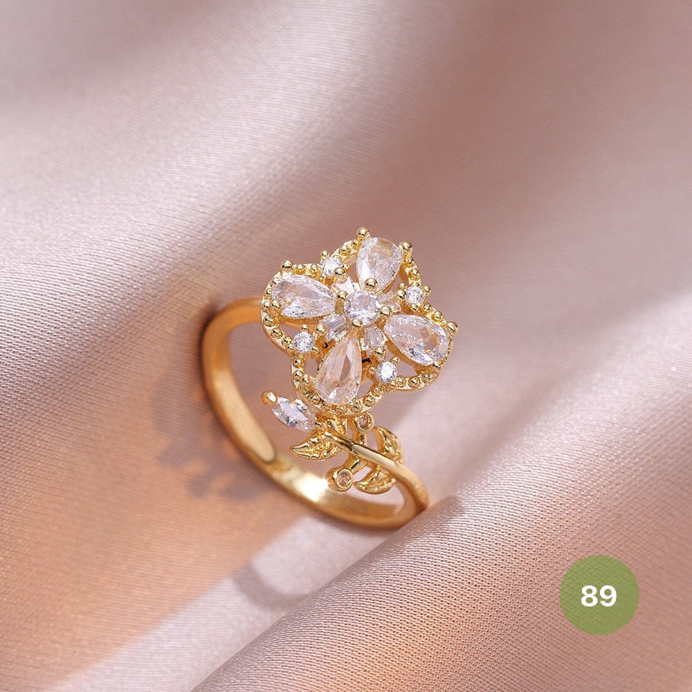 Golden Spinner Ring