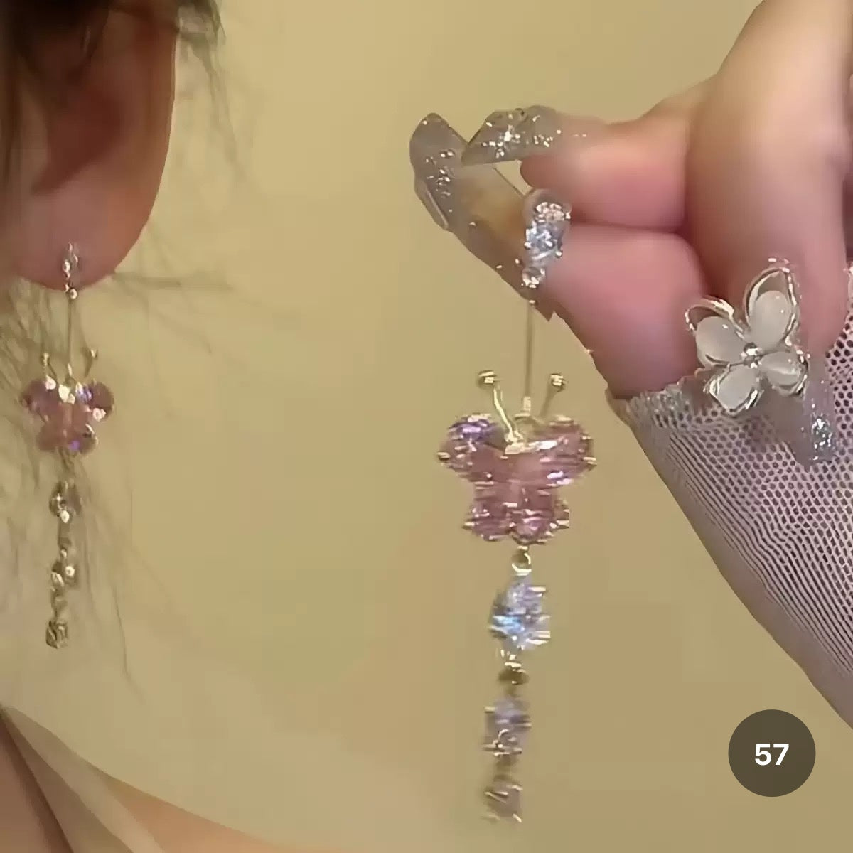 New Dainty Dangle Earrings