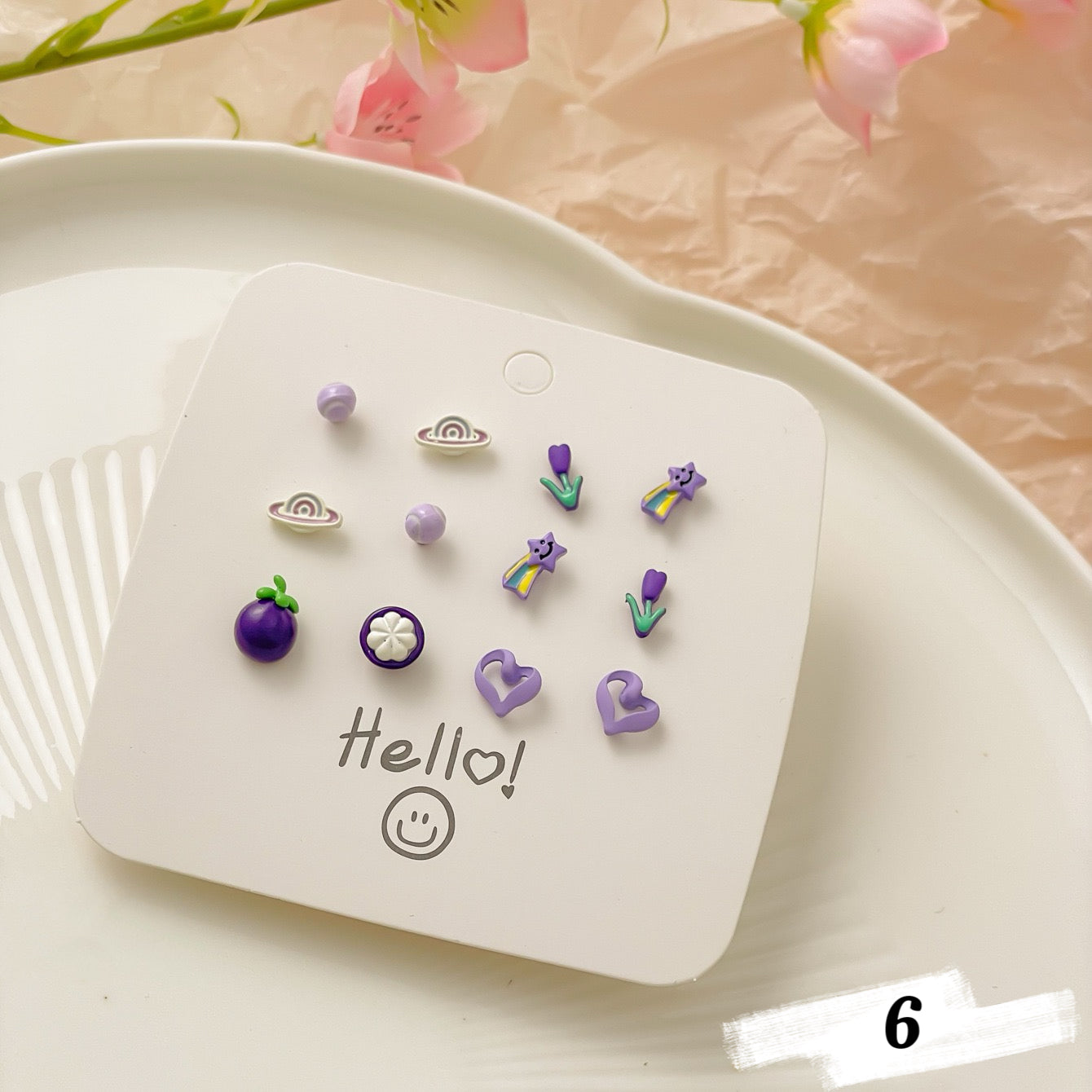 Cute Spring Animal Earring Set