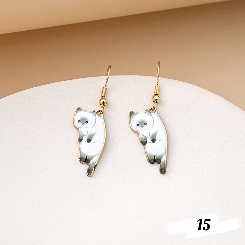 Cute Cat Series Earrings