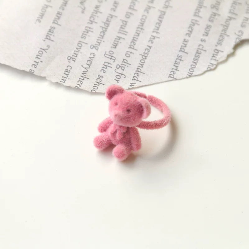 Cute Fluffy Flocked Ring