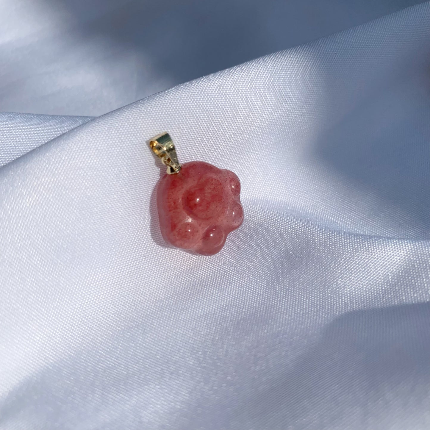 Strawberry Crystal Pendant