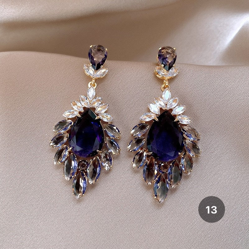 Purple Series Luxury Earrings
