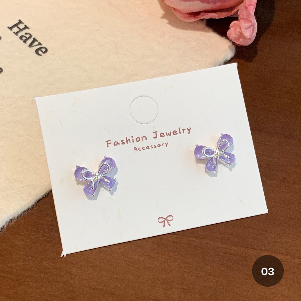 Dainty Bow Series Earrings