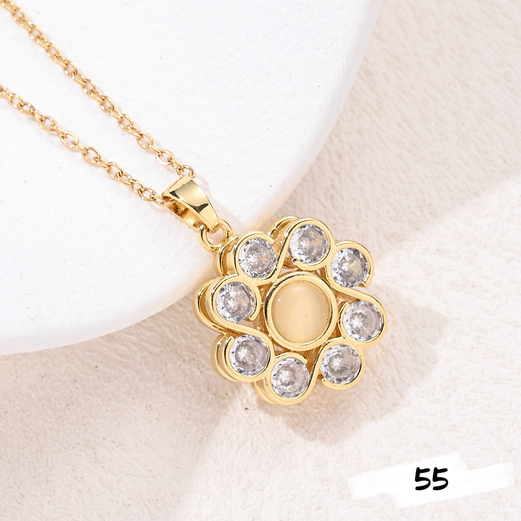 Shiny Spinner Necklace