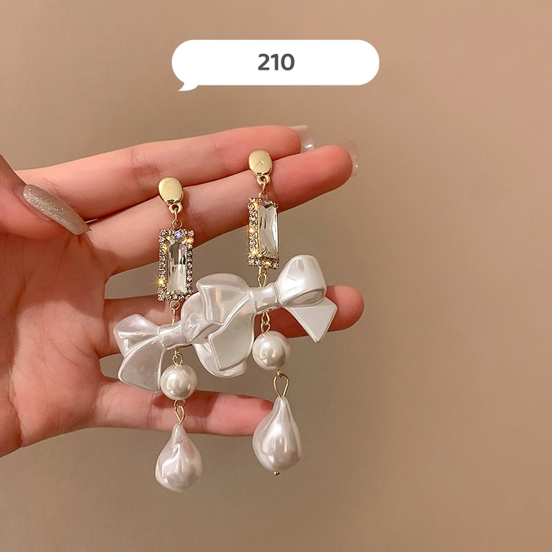 Fancy Flower Dangle Earrings