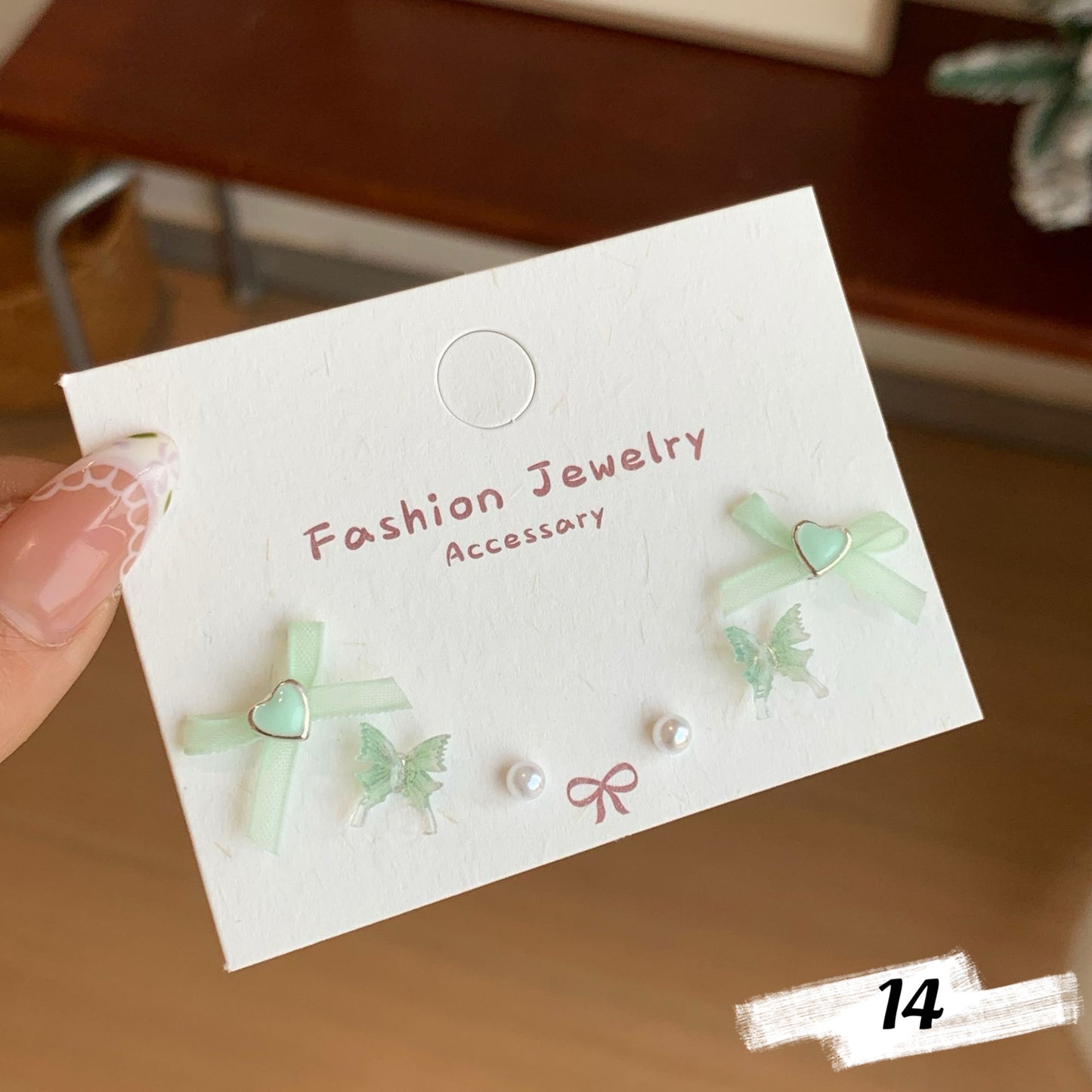 Ribbon Bow Series Earrings