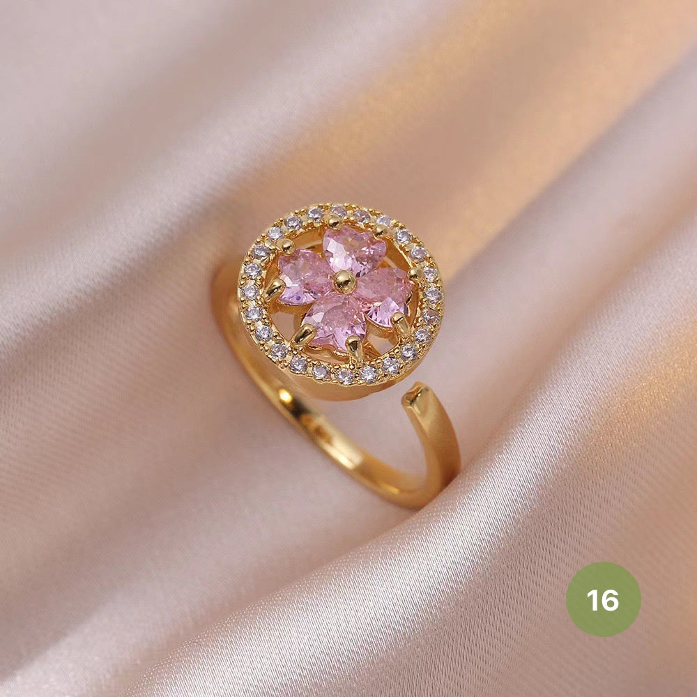 Golden Spinner Ring