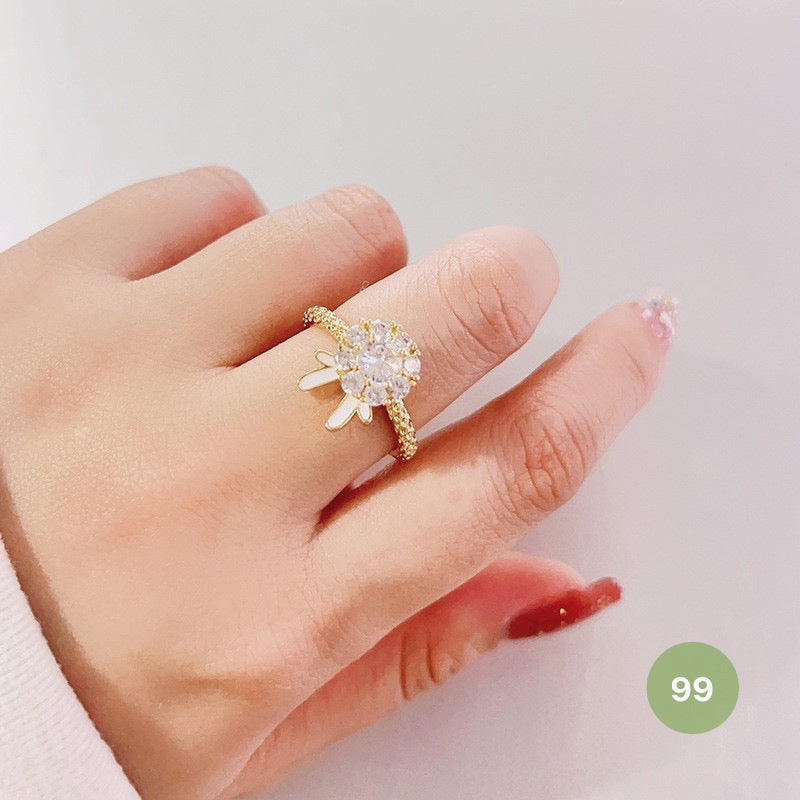 Golden Spinner Ring