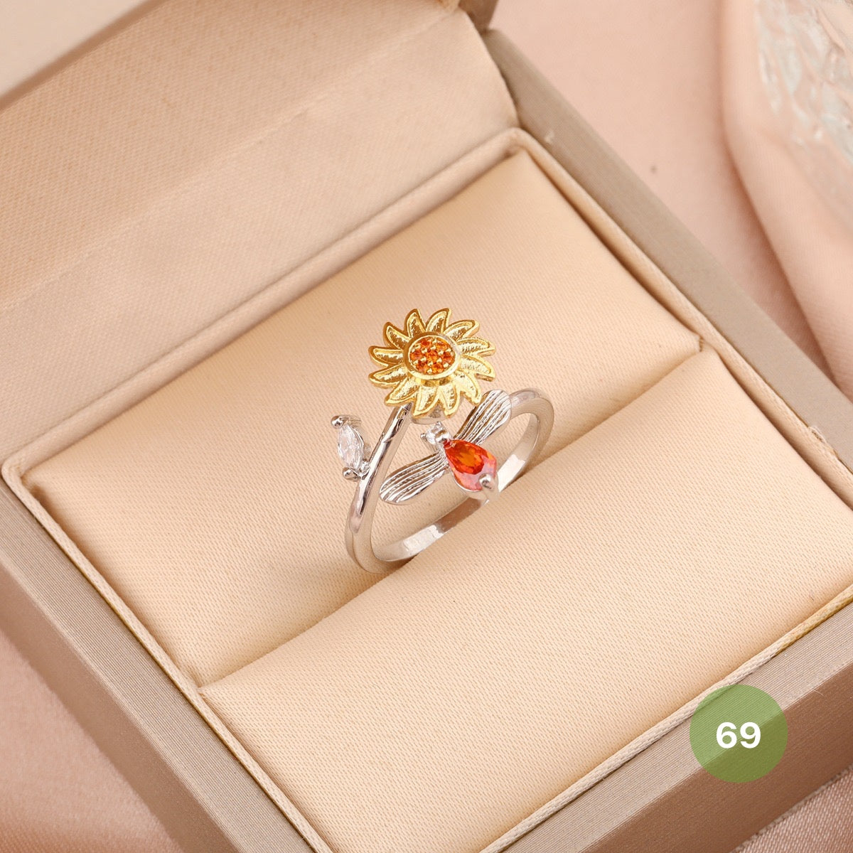 Silver Spinner Ring