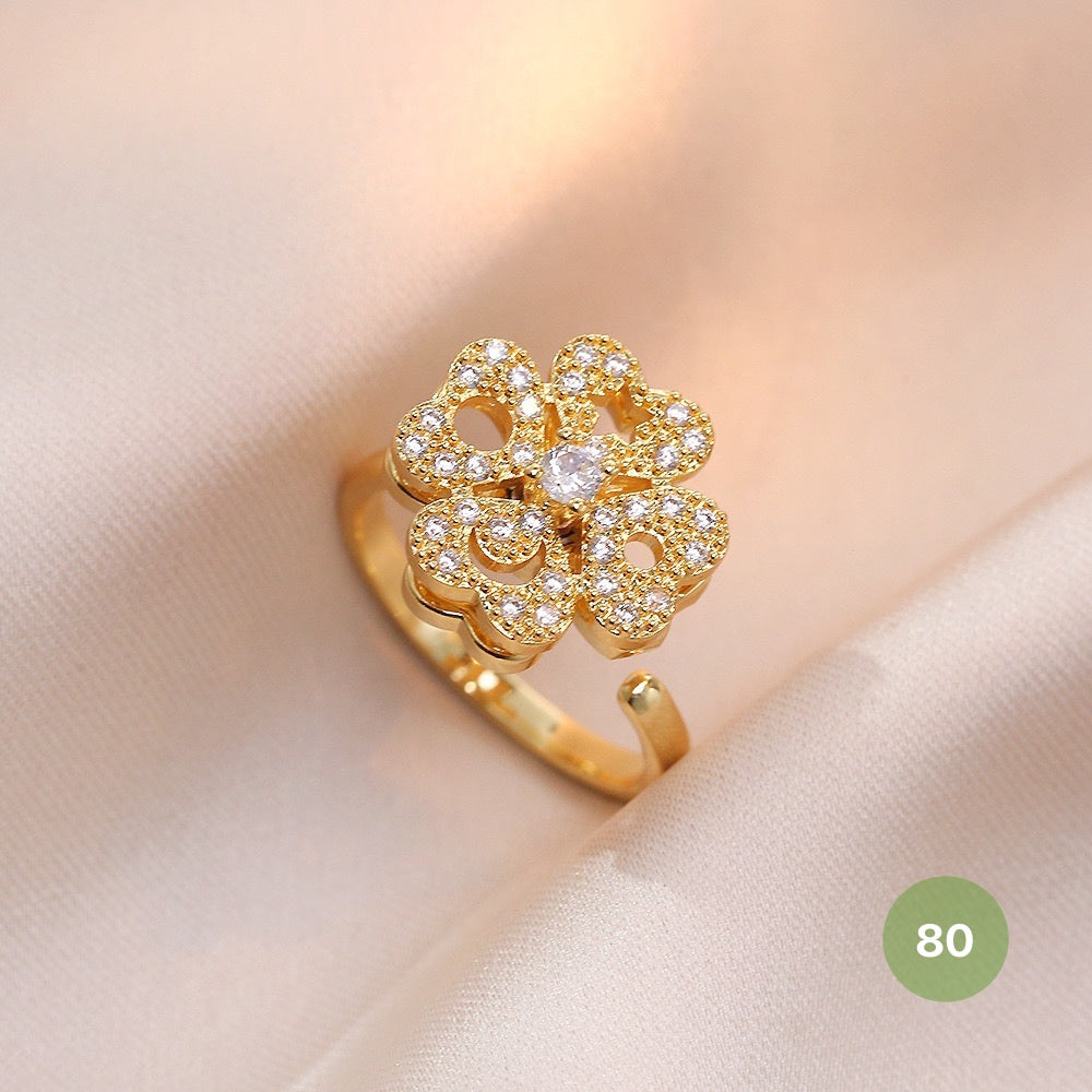 Golden Spinner Ring