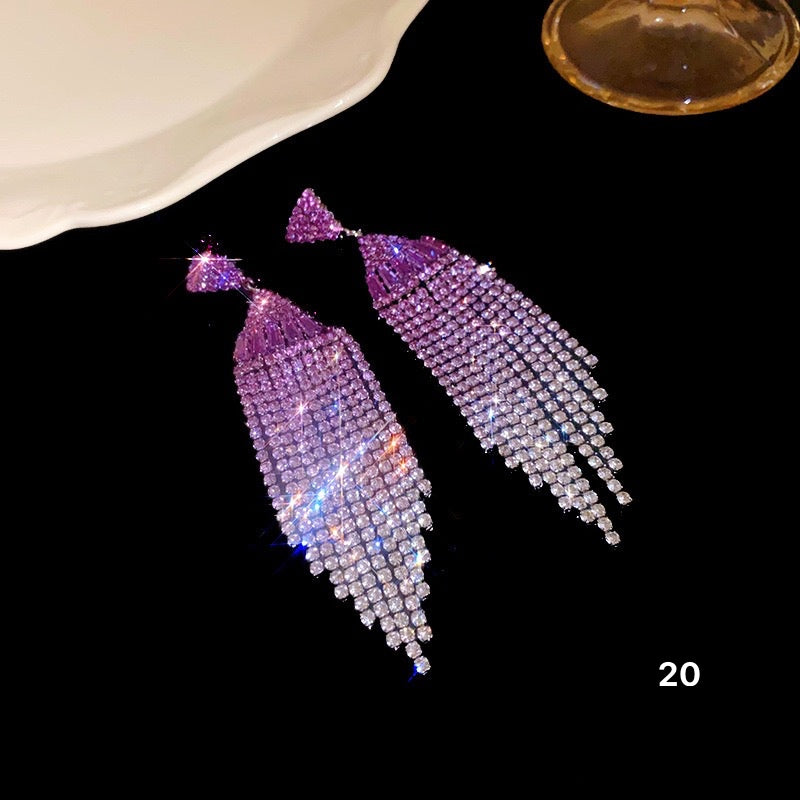 Purple Series Luxury Earrings