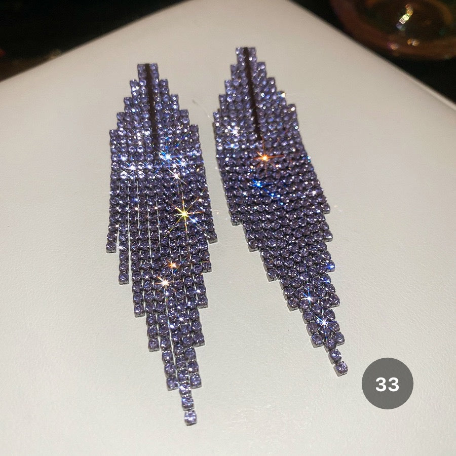 Purple Series Luxury Earrings