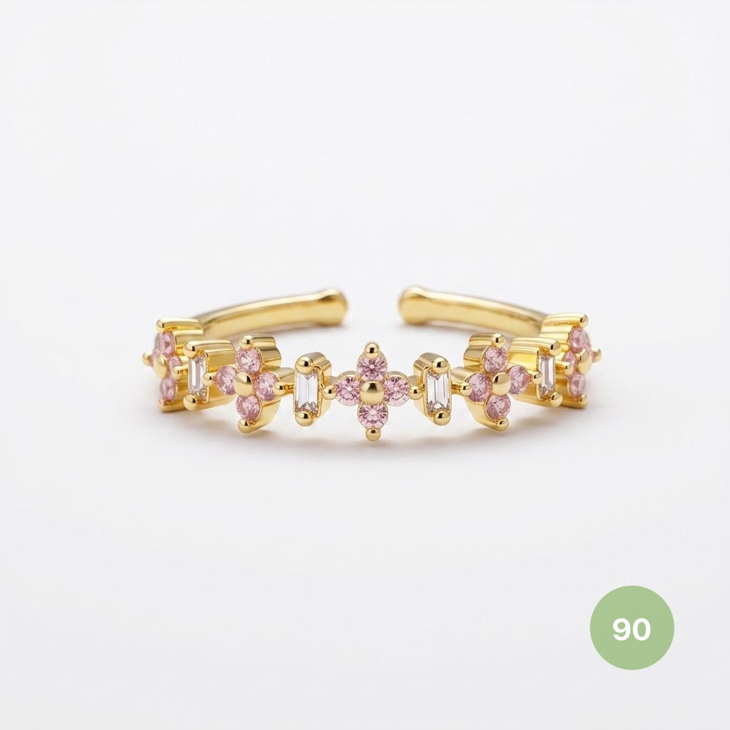 Dainty Rings - golden and silver