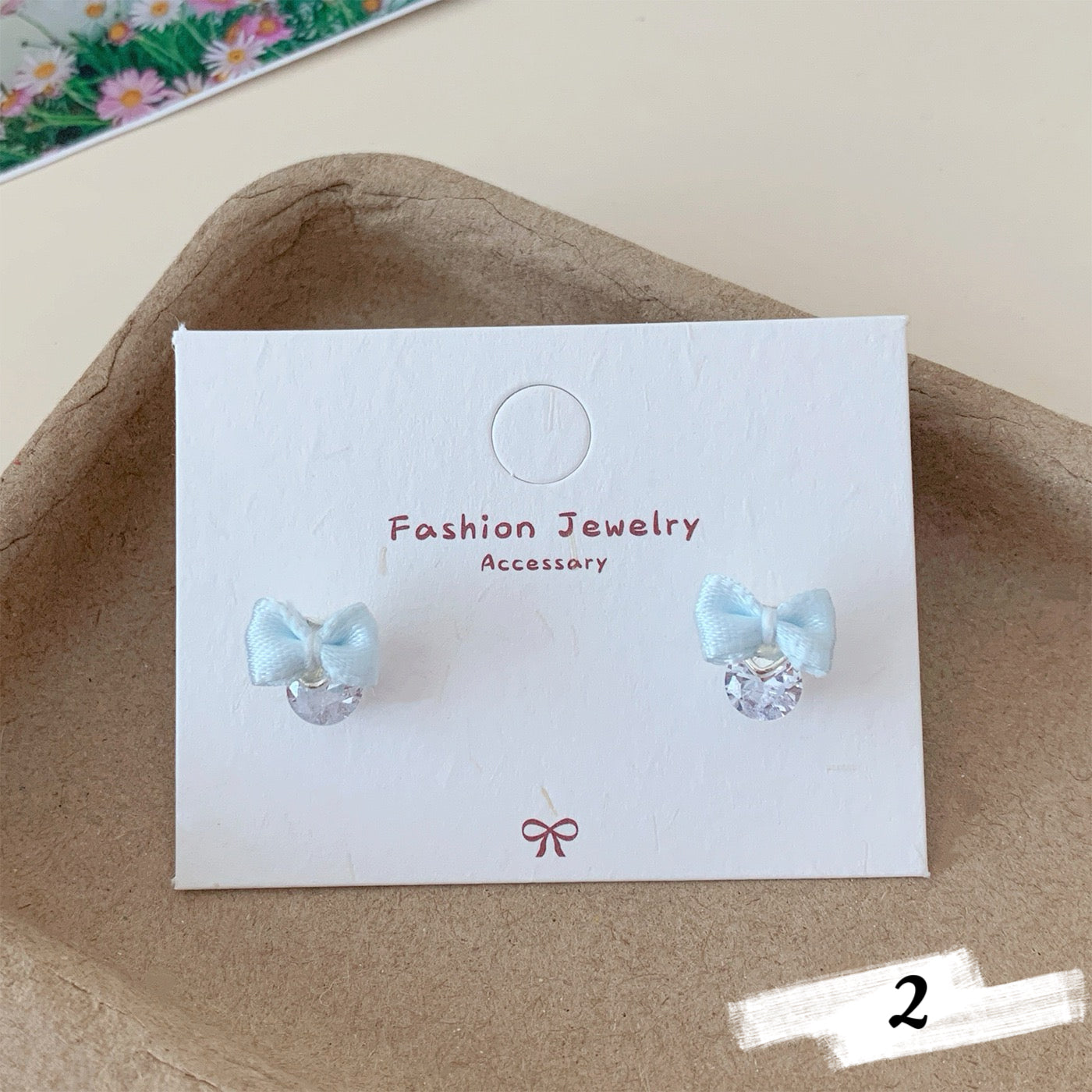 Ribbon Bow Series Earrings