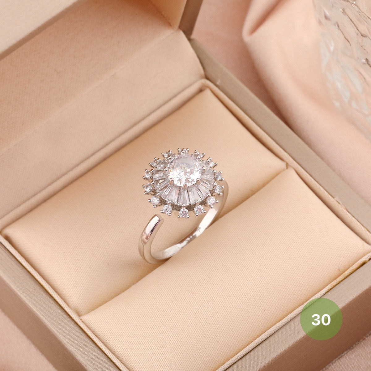 Silver Spinner Ring
