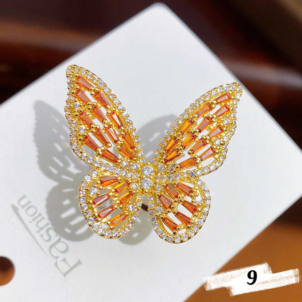 Fancy Butterfly Rings