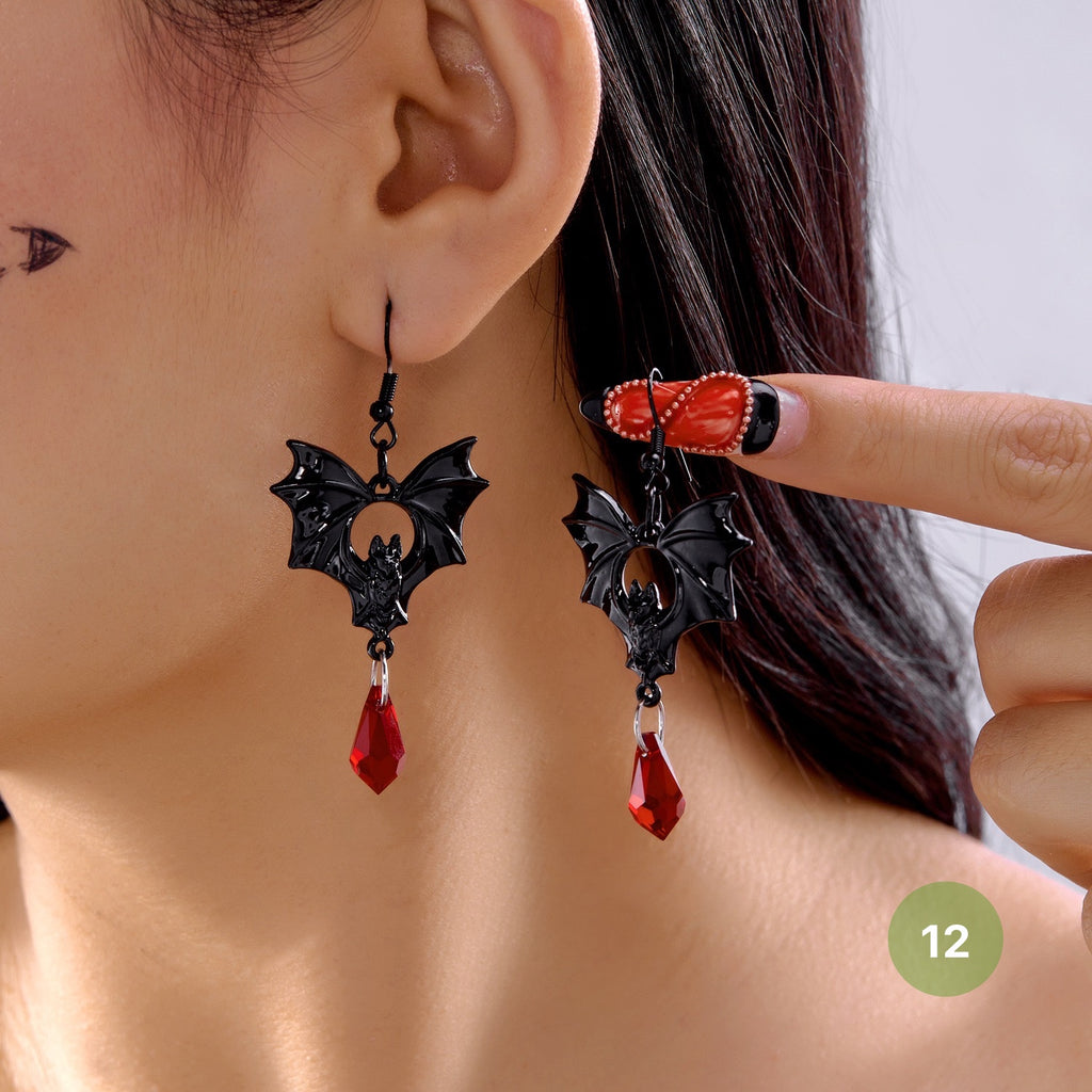 Fancy Halloween Dangle Earrings