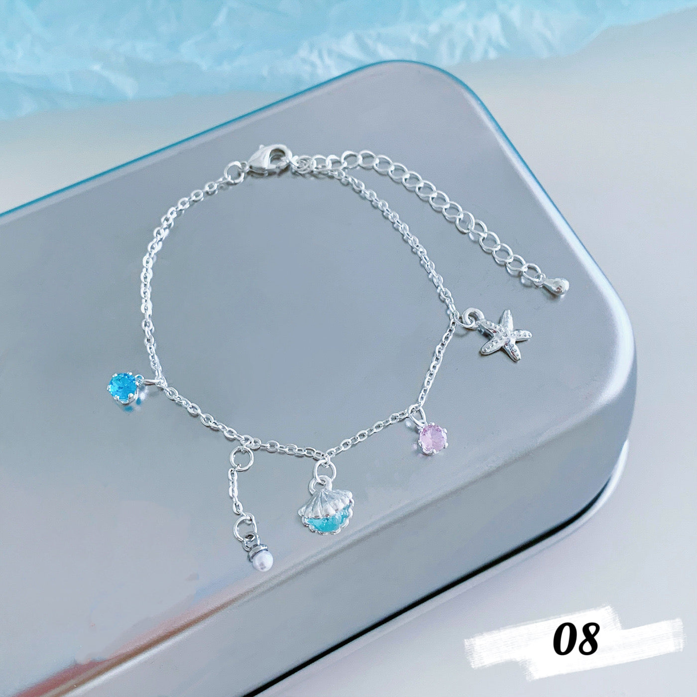 Ocean Series Bracelet and Necklace