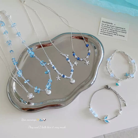 Ocean Series Bracelet and Necklace