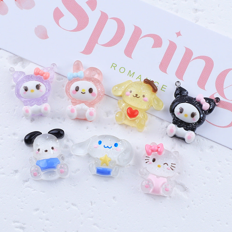 Sanrrio Full Body Resin Charms 10 pcs