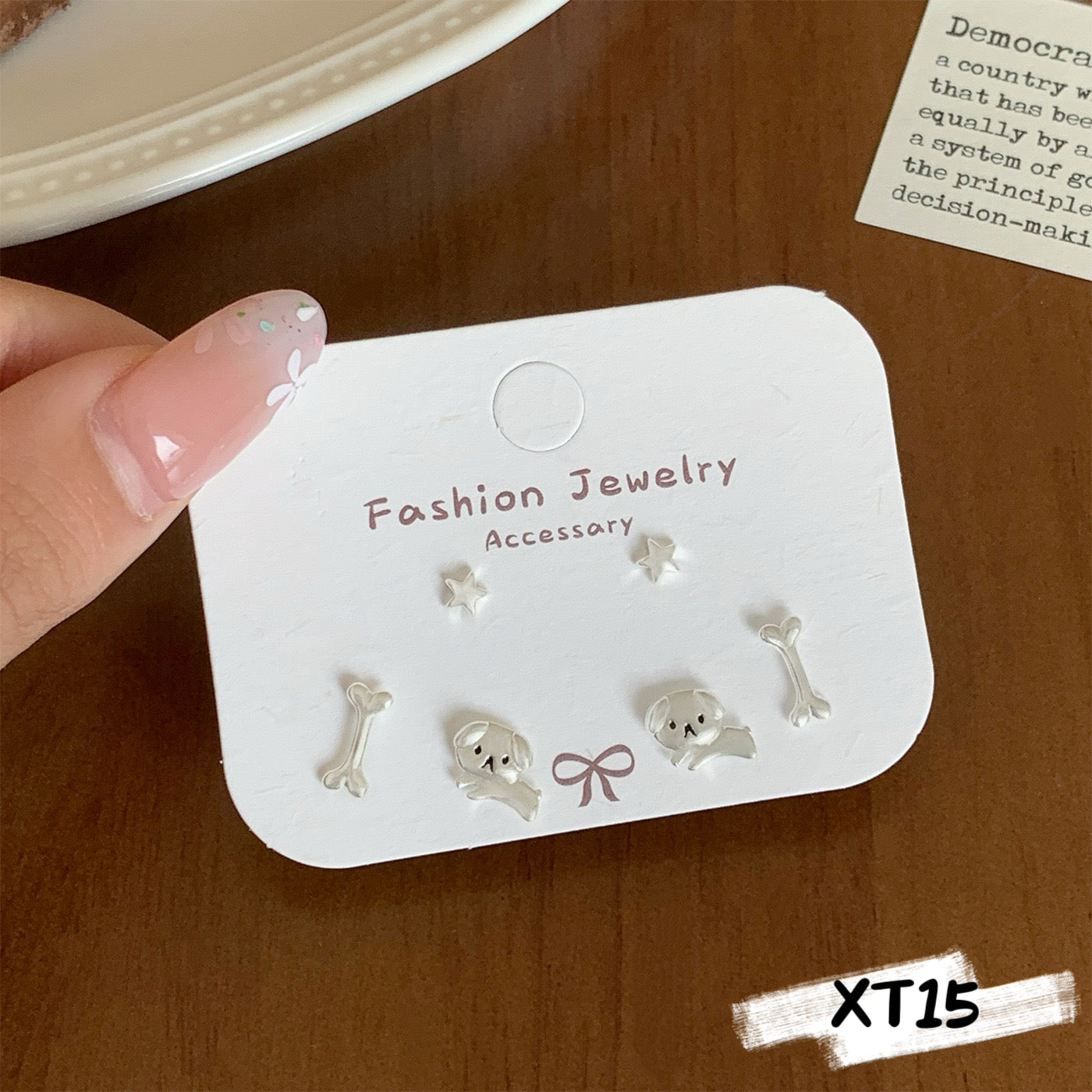 Silver Animal Earring Set