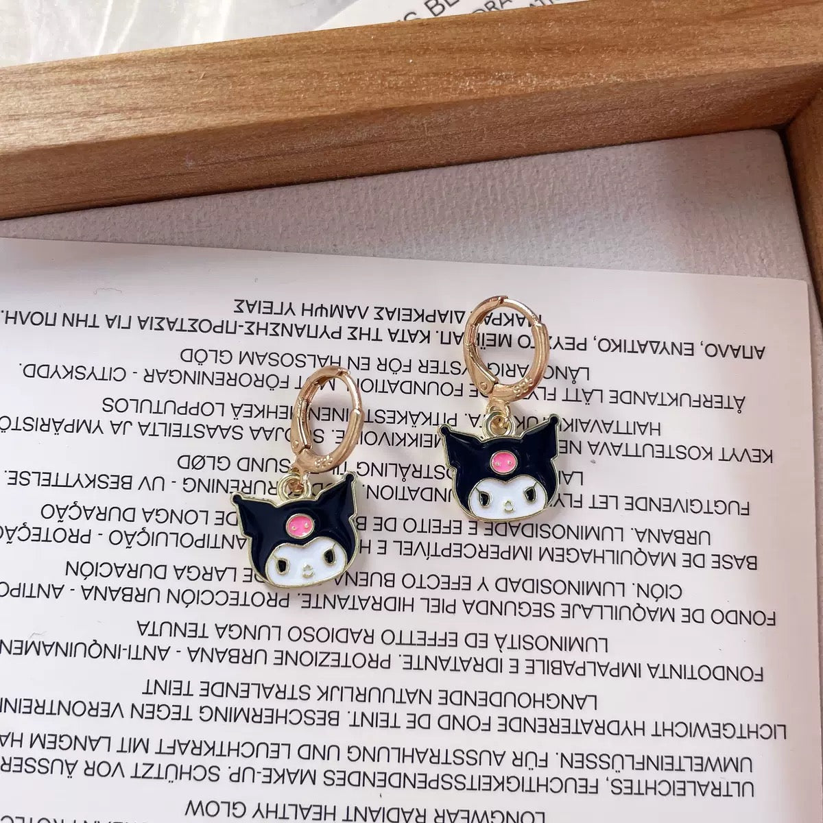 Cartoon Hoop Earring - Blind Bag
