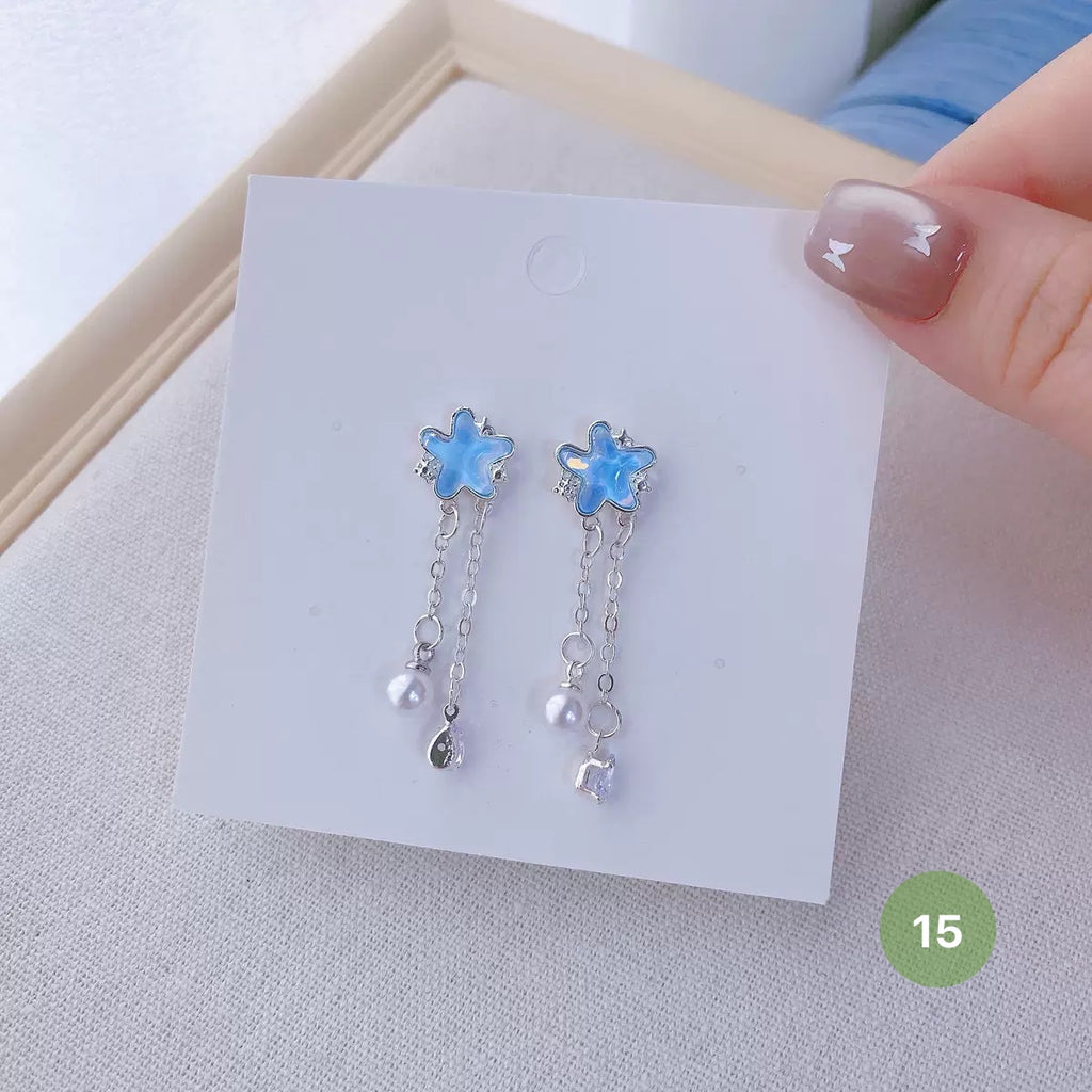 New Dainty Dangle Earrings