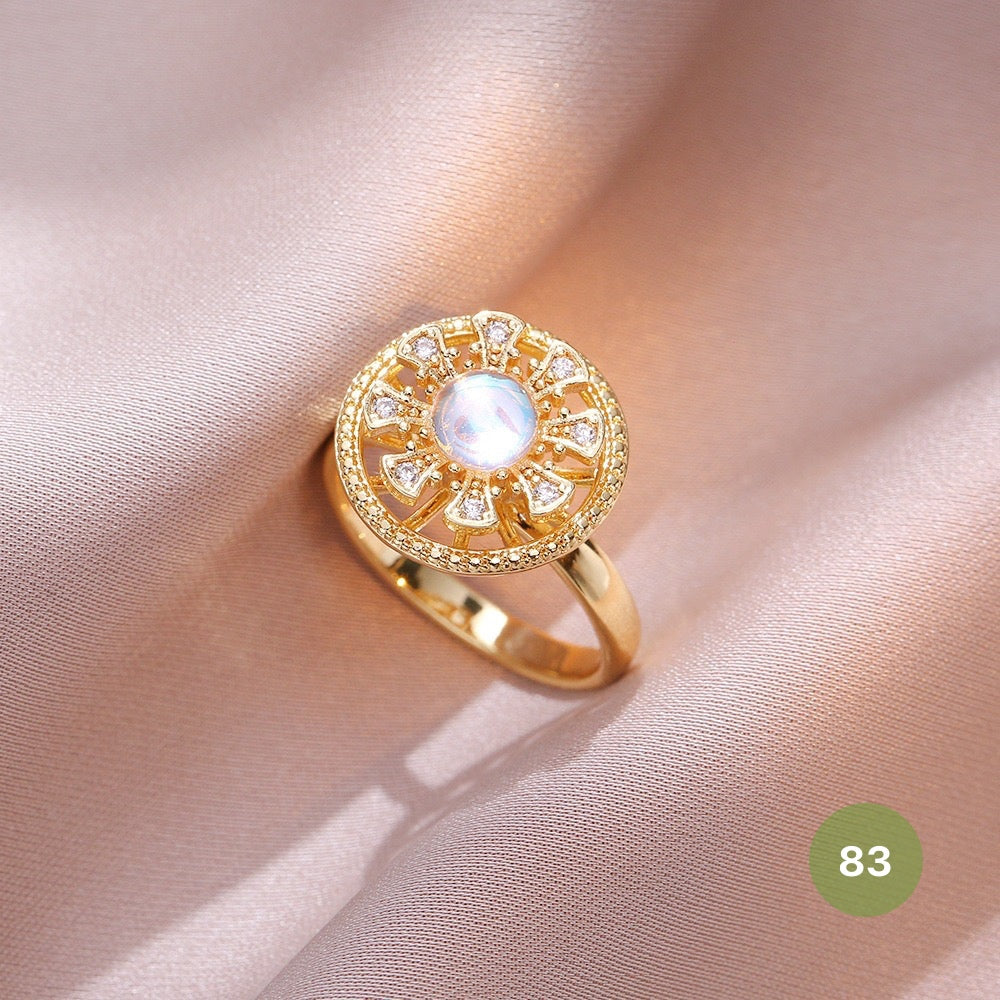 Golden Spinner Ring