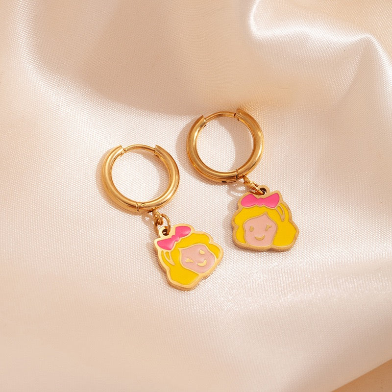 Cartoon Hoop Earring - Blind Bag