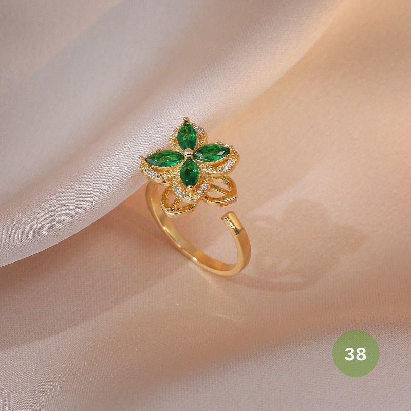 Golden Spinner Ring
