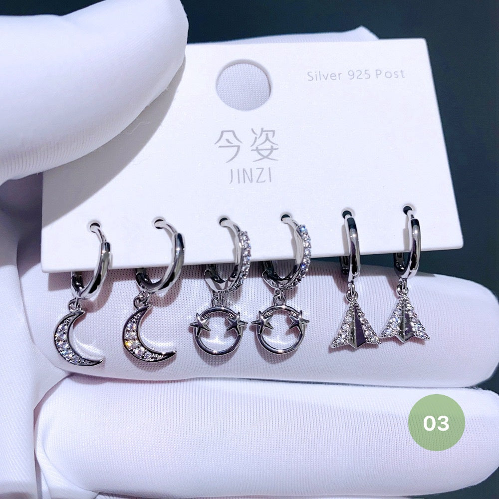 Cute Tiny Hoop Earrings