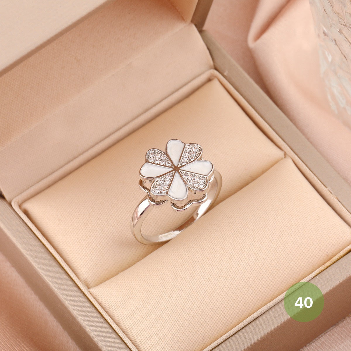 Silver Spinner Ring