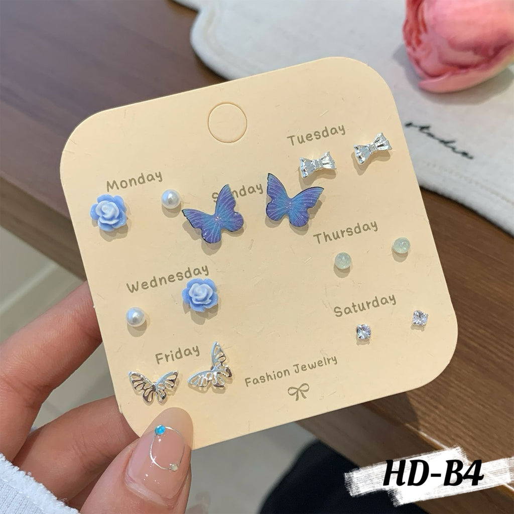 New Butterfly Earring Set