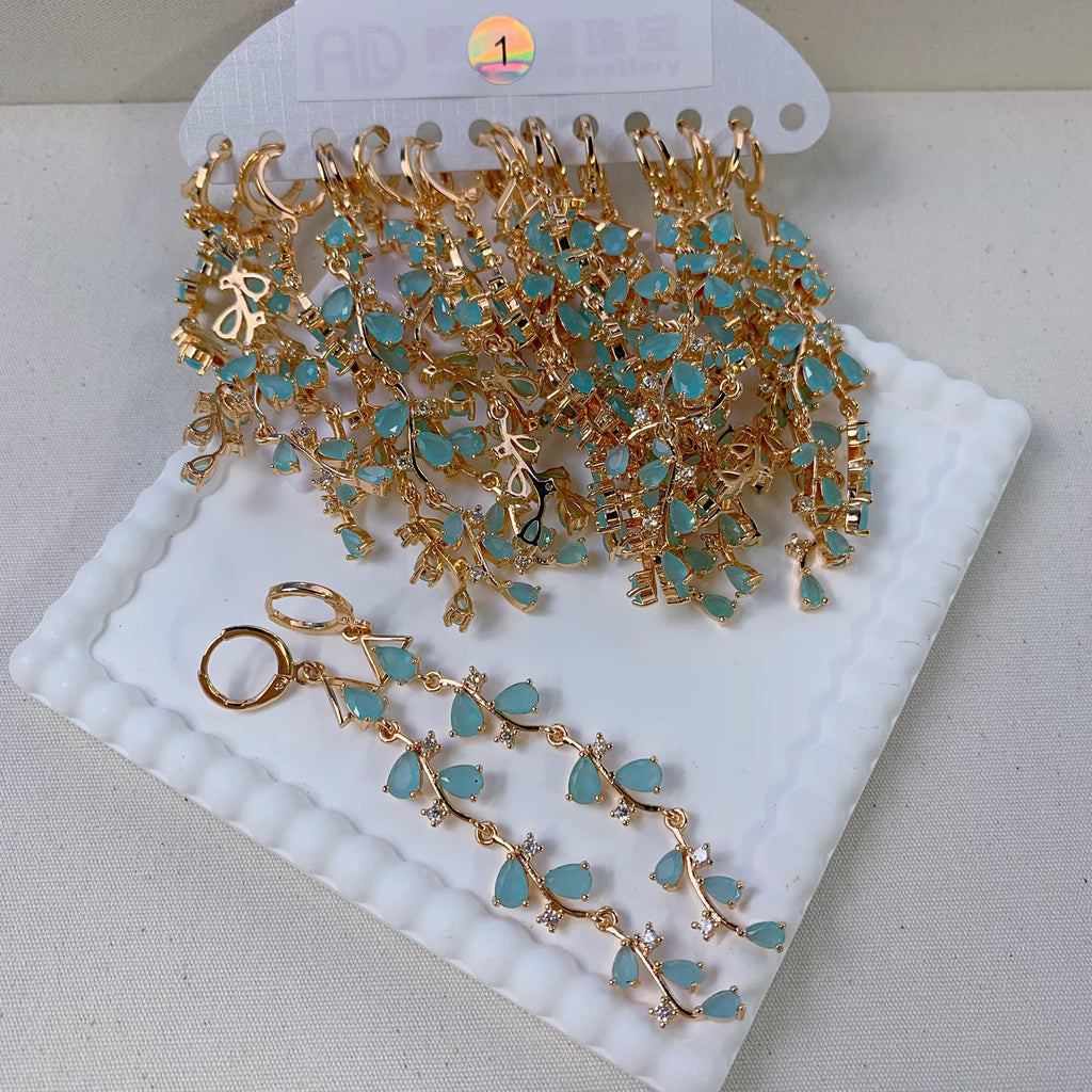 Fancy Dangle Hoop Earring
