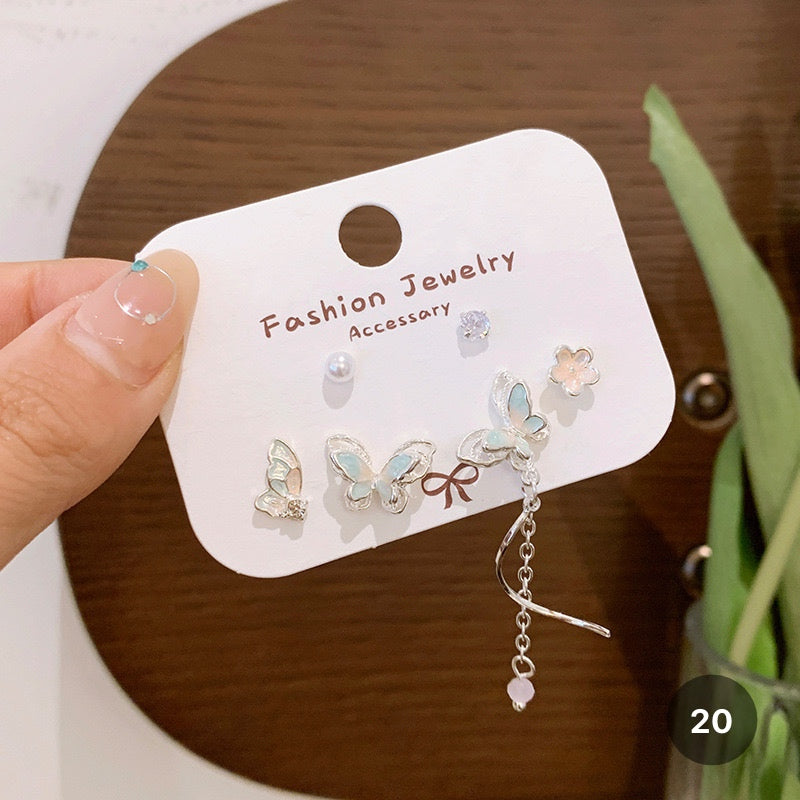 Dainty Butterfly Series Earrings