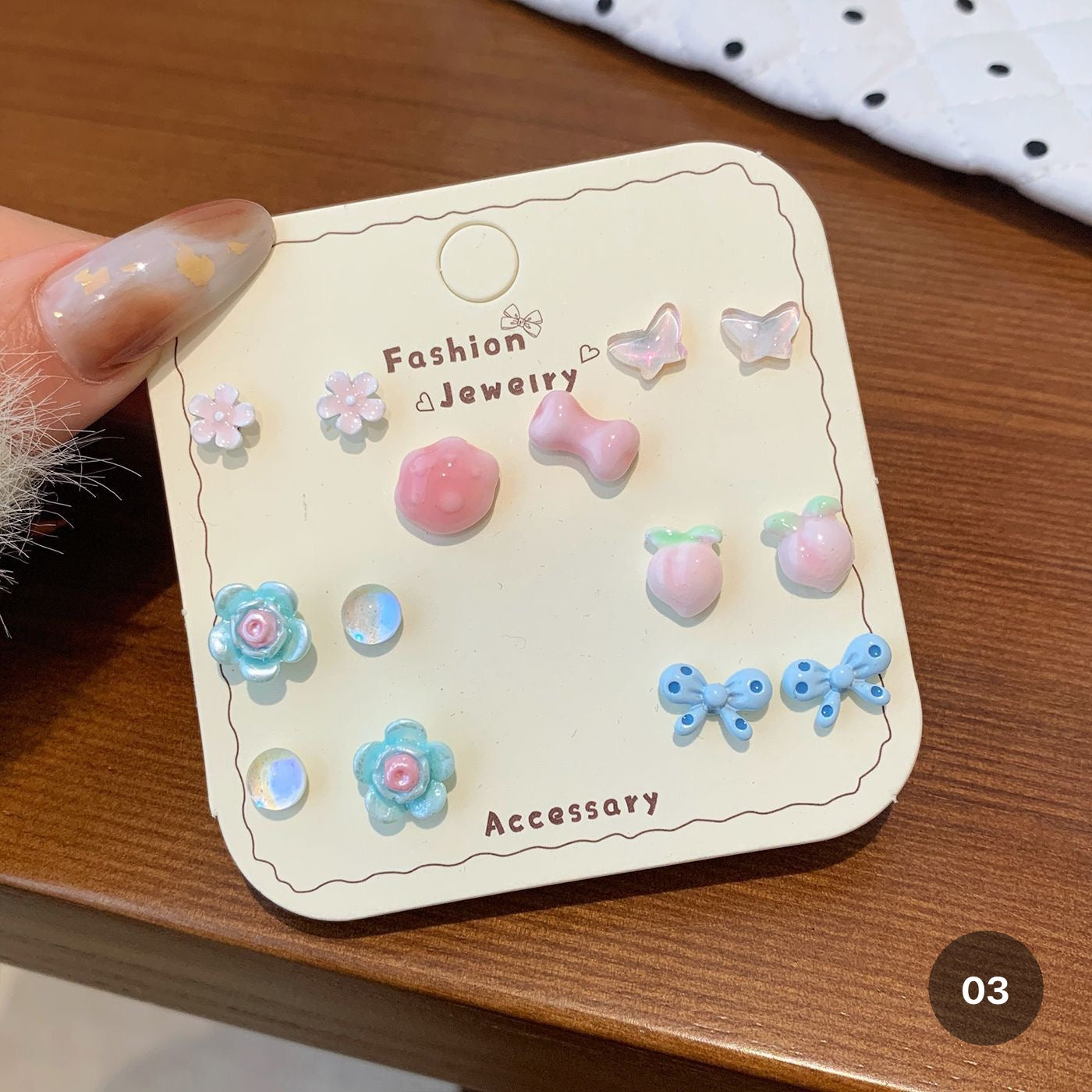 Spring Dopamine Earrings Set