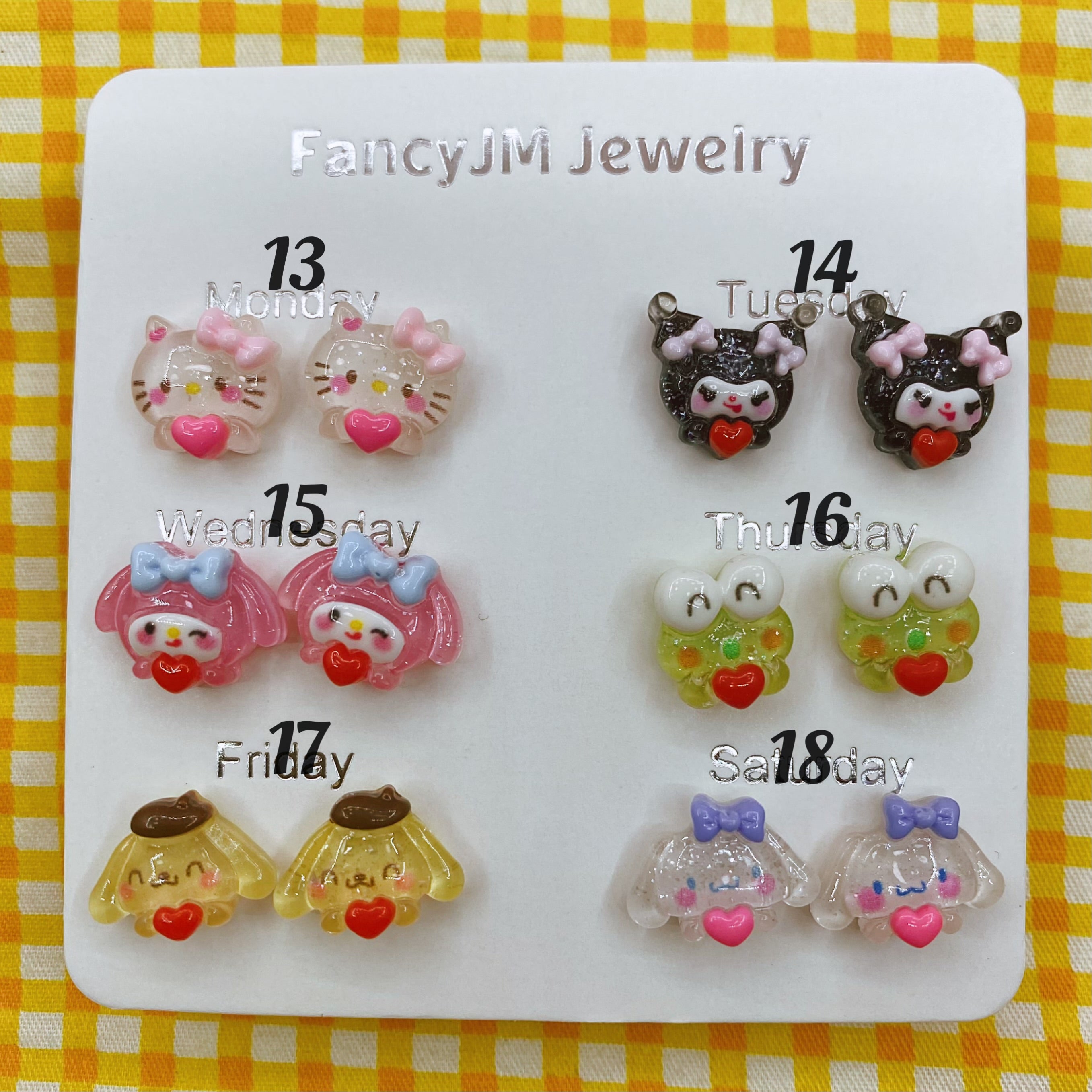 Sanrio Series Earrings