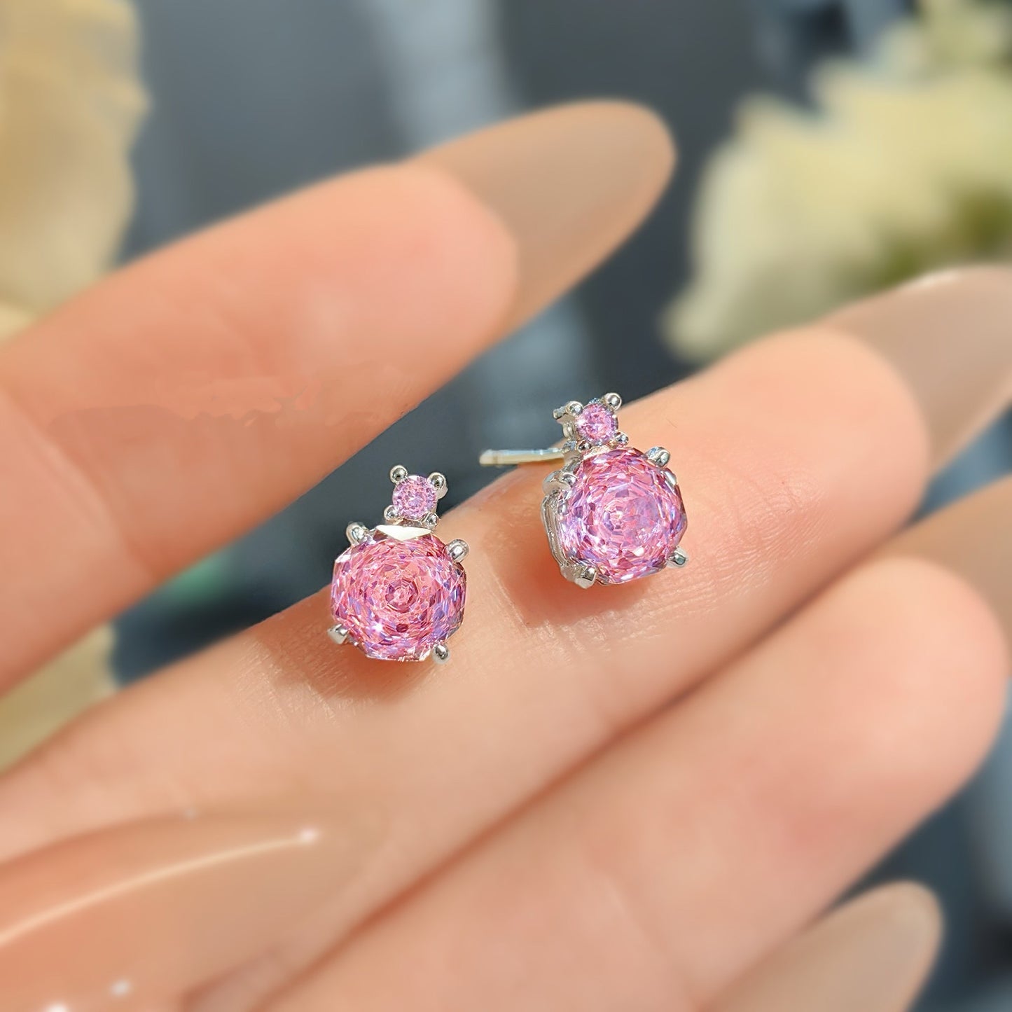 Rose Cut Luxury Jewelry Set