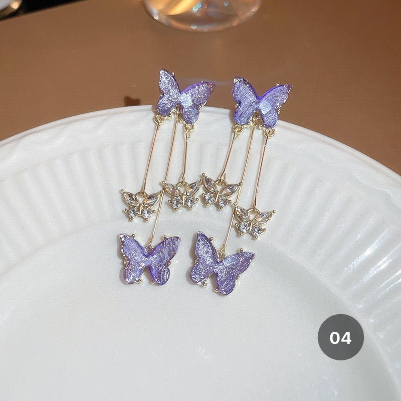 Purple Series Luxury Earrings
