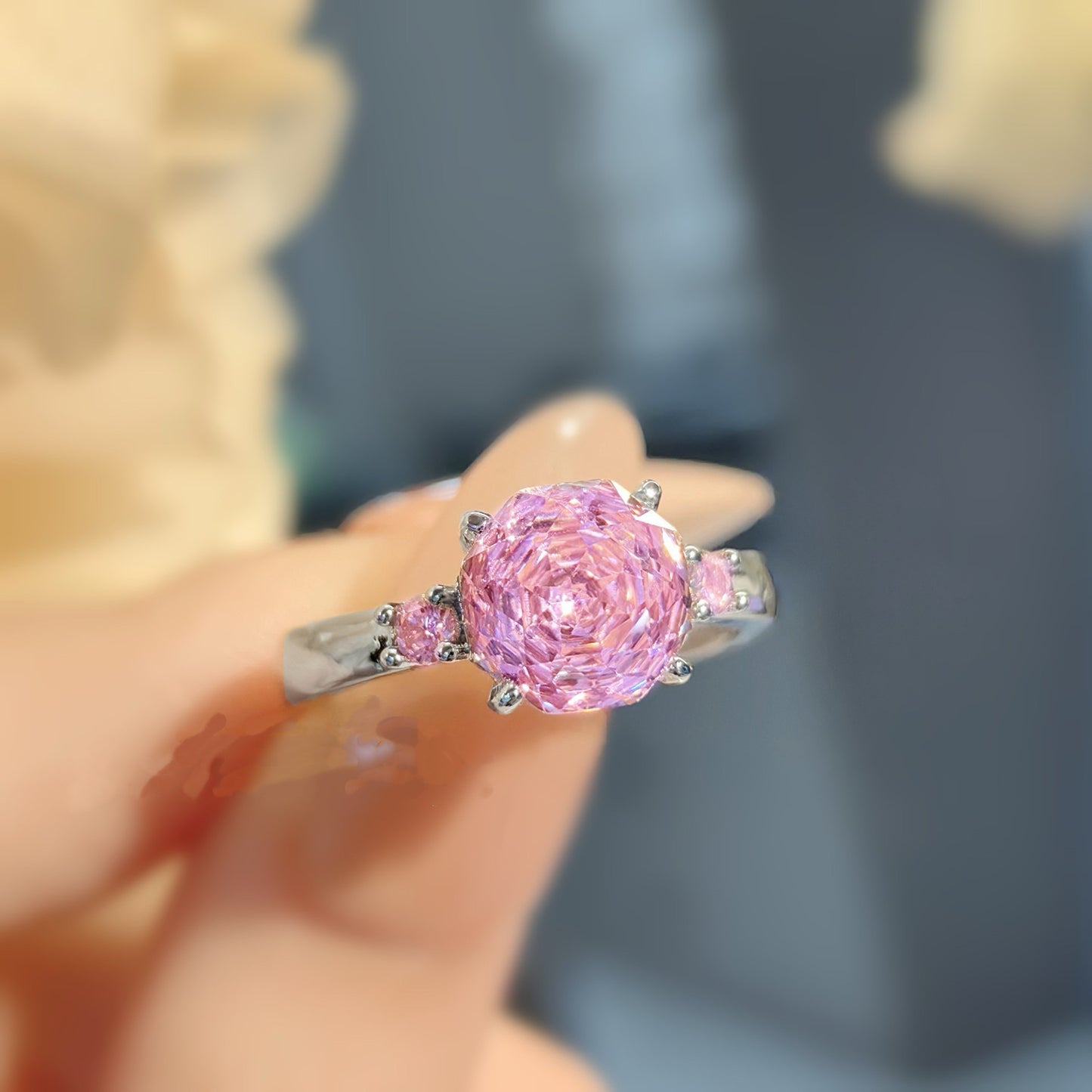 Rose Cut Luxury Jewelry Set