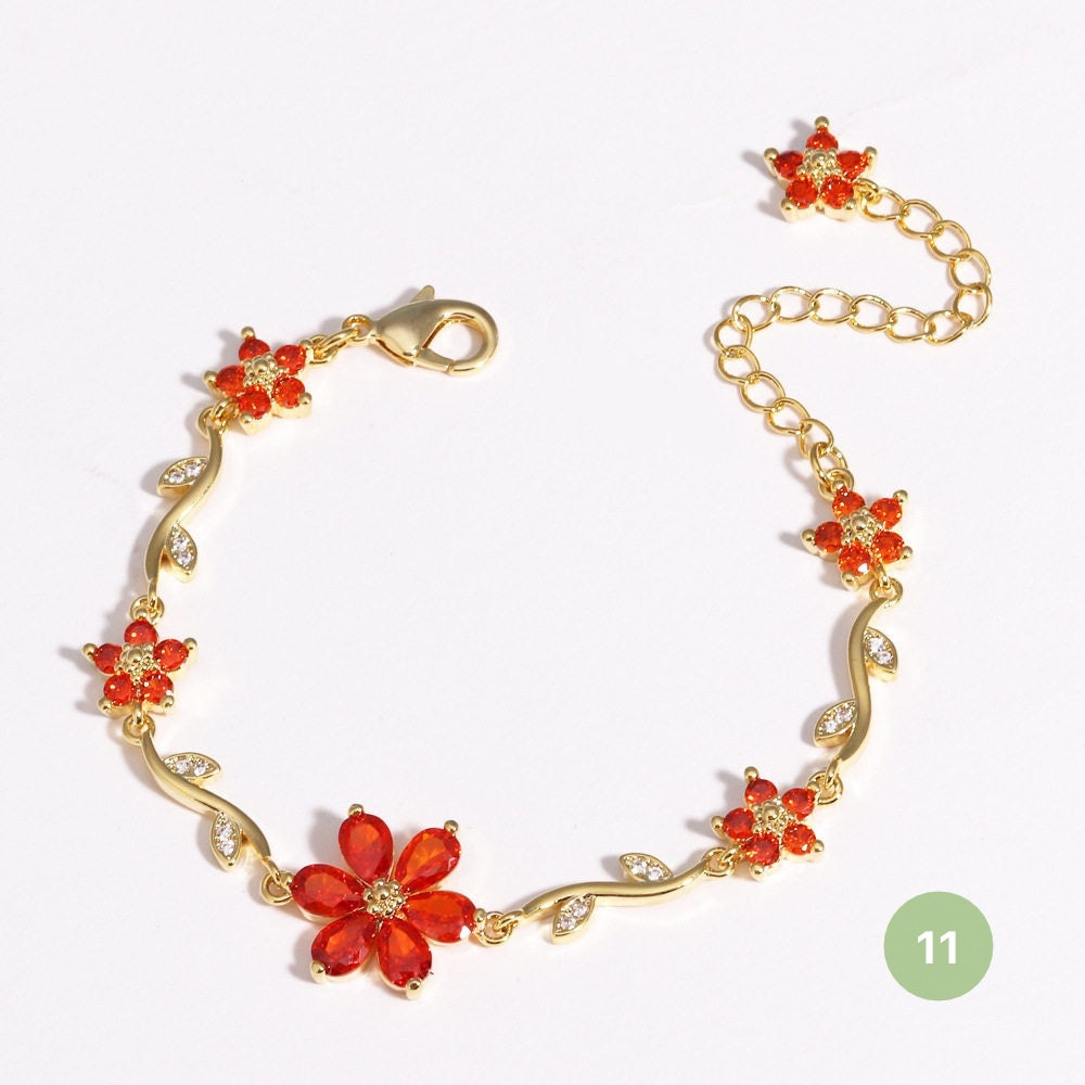 Dainty Flower Bracelets