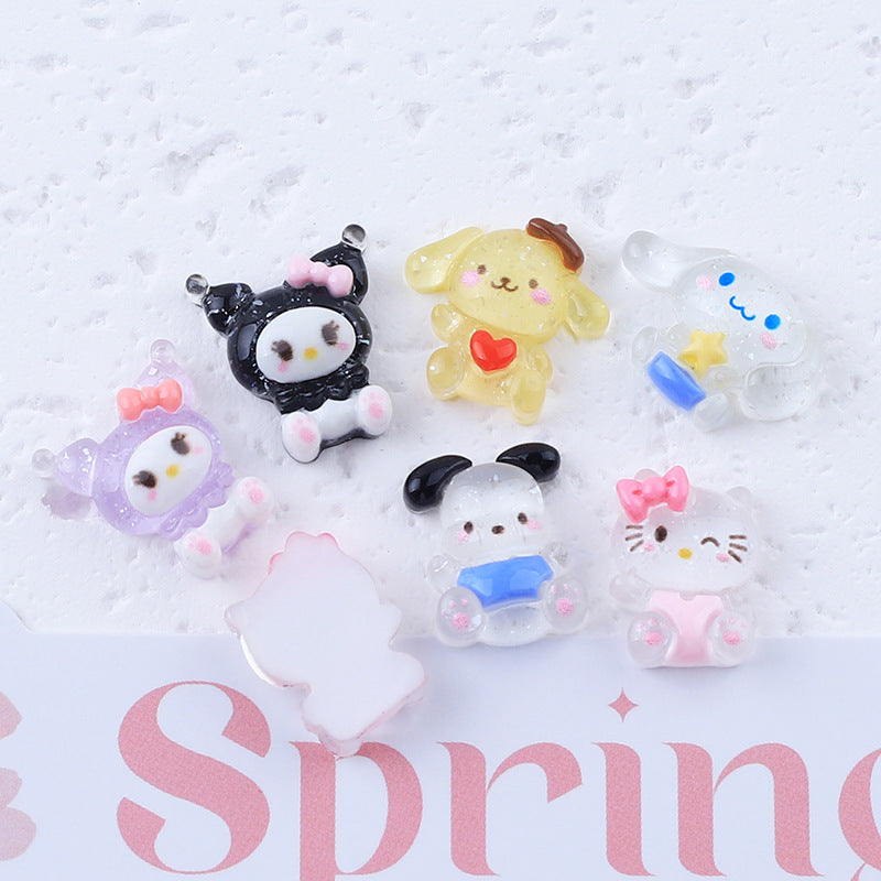 Sanrrio Full Body Resin Charms 10 pcs