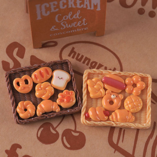 Bread Series Resin Charms