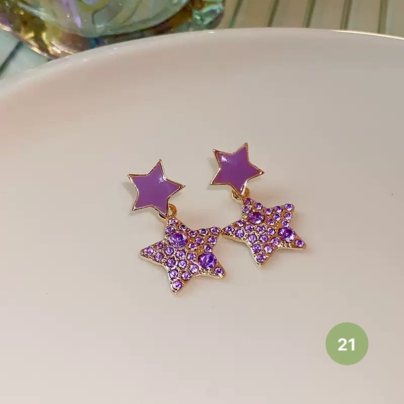 New Dainty Dangle Earrings