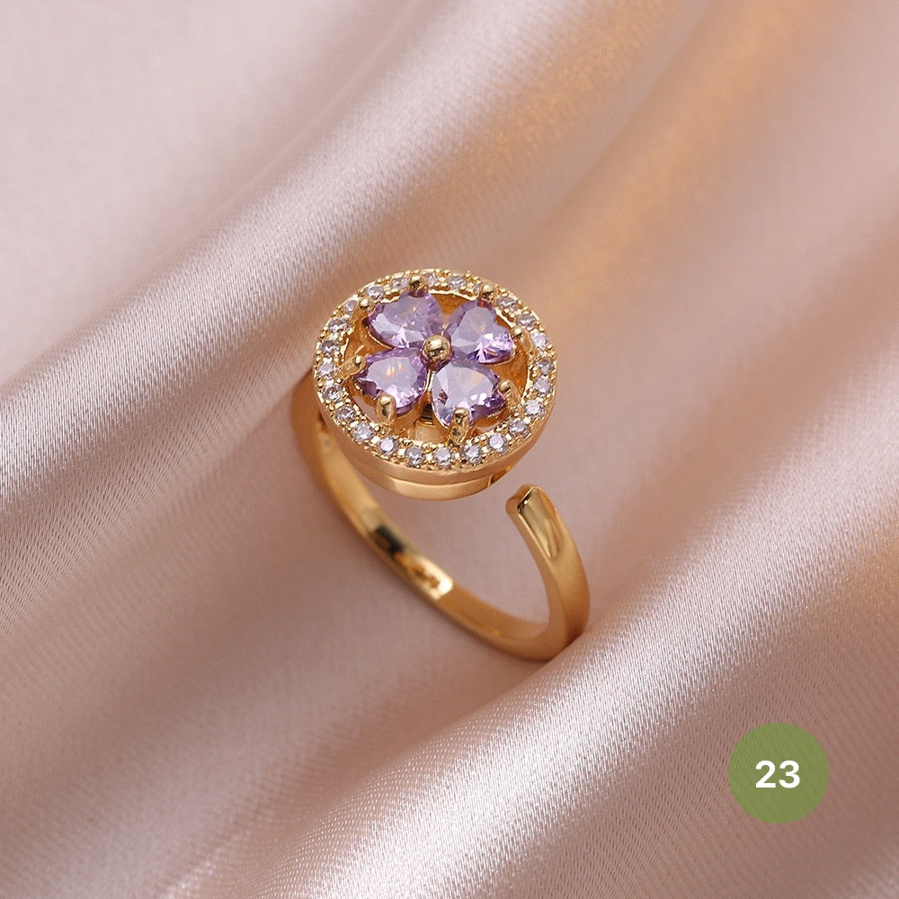 Golden Spinner Ring